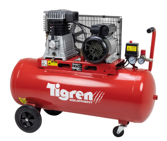 Tiegren 100ltr Belt Drive Air Compressor