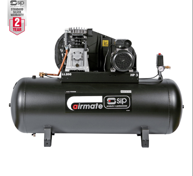 SIP 200ltr Air Compressor