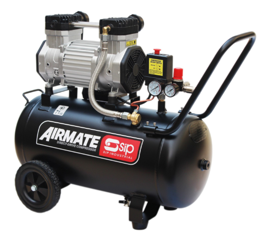 SIP 50LTR Oil Free Low Noise Air Compressor