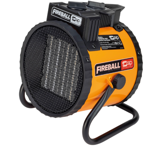 Fireball Turbofan Electric fan Heater