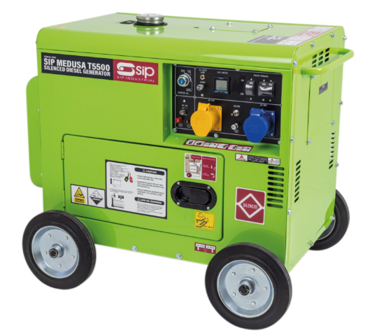 MEDUSA T5500 Silenced Diesel Generator