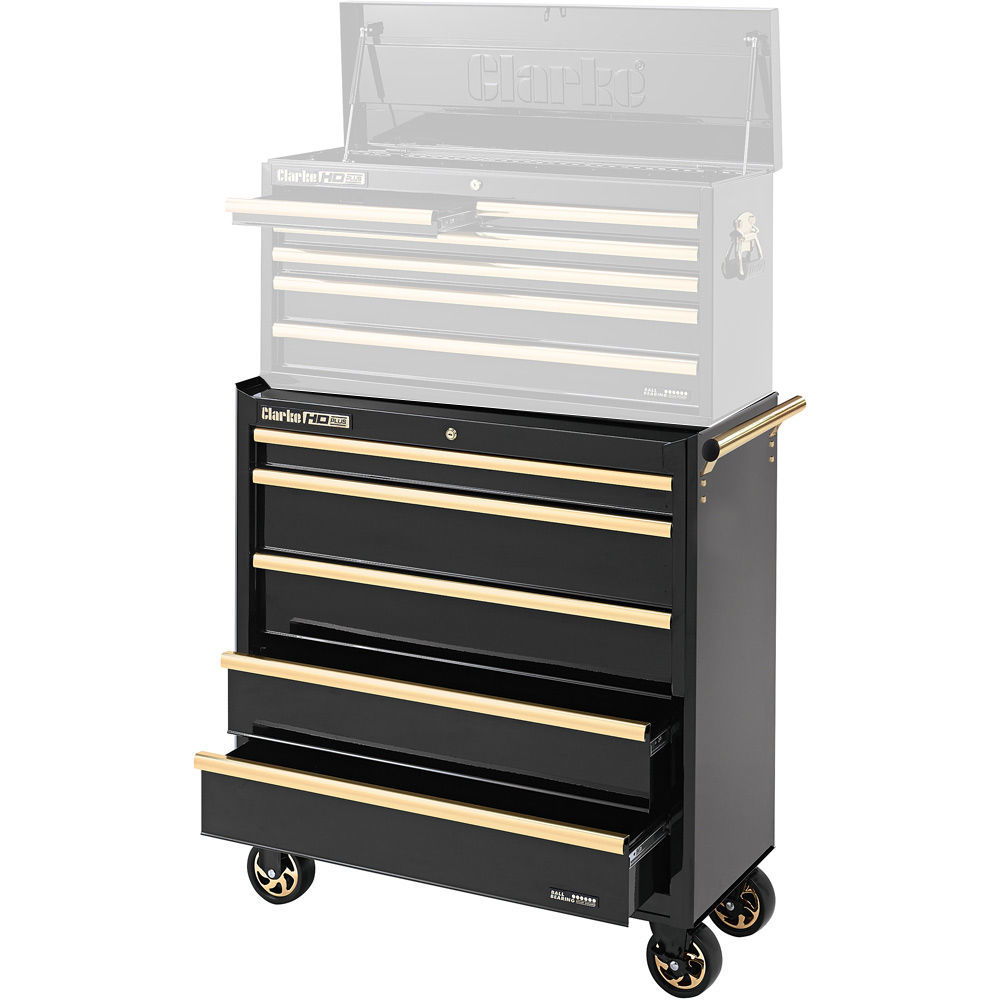 Clarke HD Plus 5 Drawer 40" Rollaway